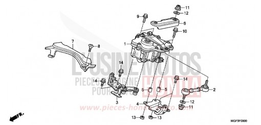 AMMORTIZZATORE STERZO CBR1000RRC di 2012